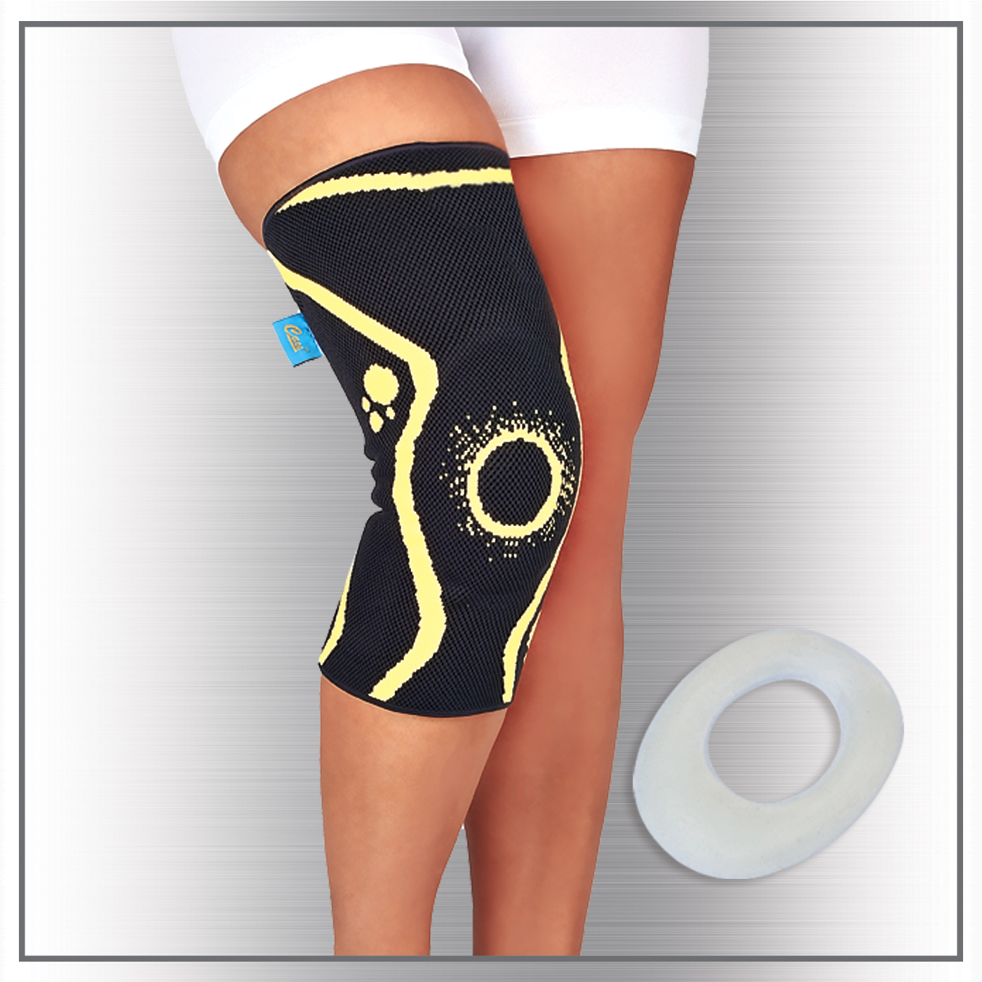 Osteoartrit Ve Bursit İçin Örme Dizlik
